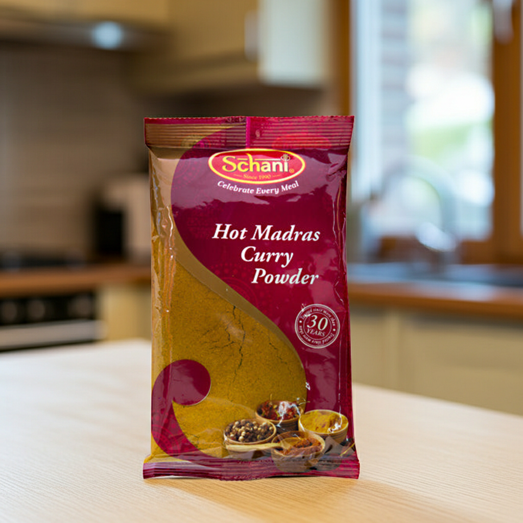 Schani Hot Madras Powder (Pudra Curry Iute) 100G