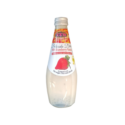 ITS Falooda Drink With Strawbery Flavor(Bautura tip Desert de Capsuni) 290 ml