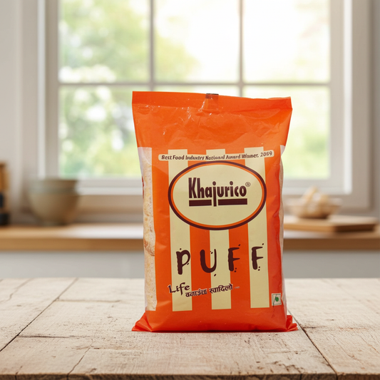 Khajurico Puff (Biscuiti din orez) 150g