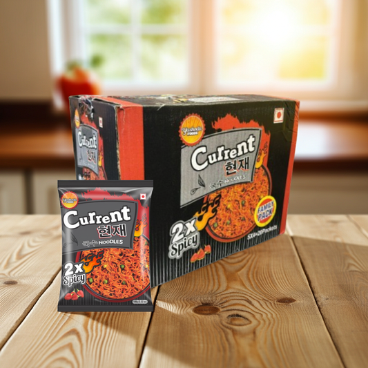 Current 2 X Spicy BOX  (Noodles Current foarte iute)100gx20buc