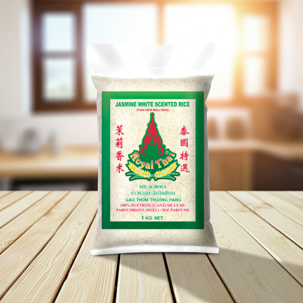 Royal Thai Jasmine White Scented Rice( Orez Parfumat )1kg