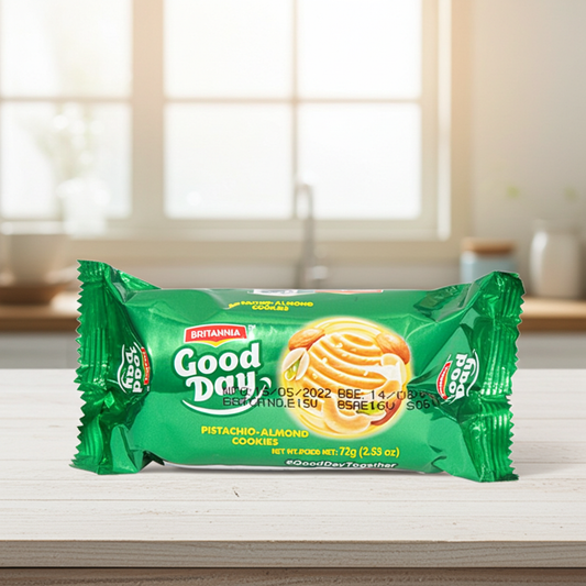 Britannia Good Day (Biscuti cu fistic si migdale) 72g