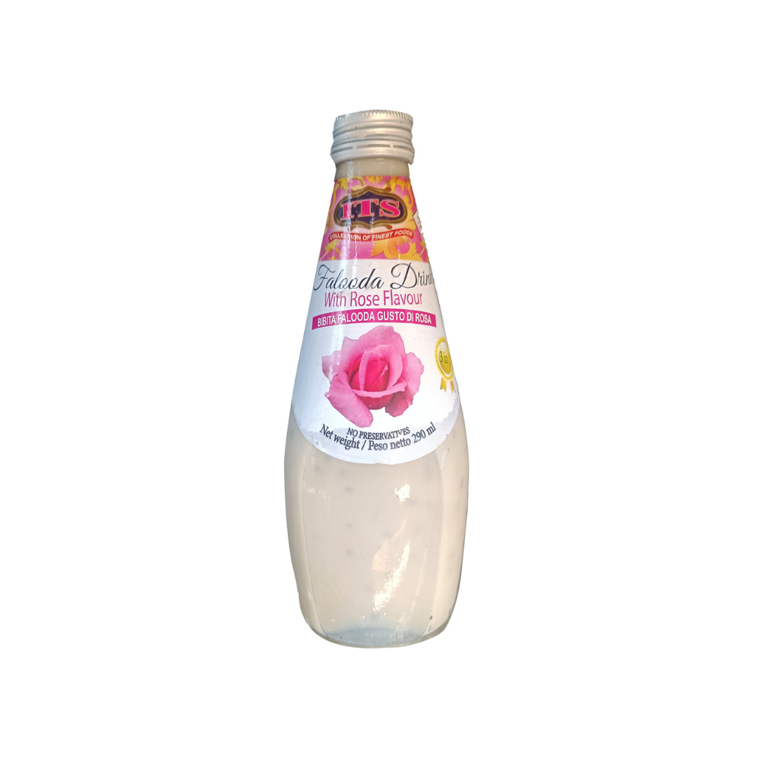 ITS Falooda Drink With Rose Flavor(Bautura tip Desert) 290 ml