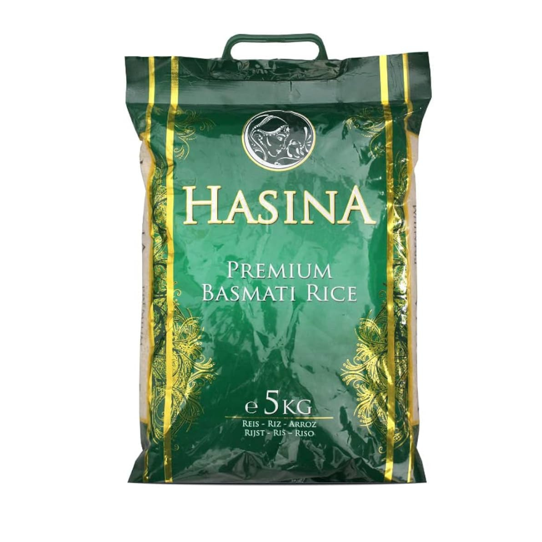 Hasina Premium Basmati Rice (Orez Basmati Premium) 5Kg