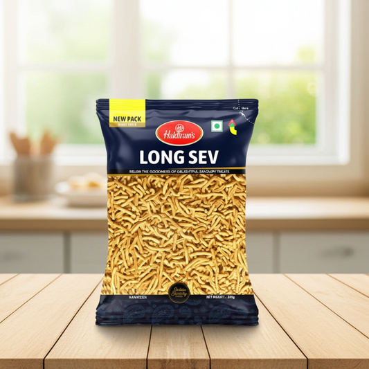 Haldirams Long Sev (Snacks picant) 200g