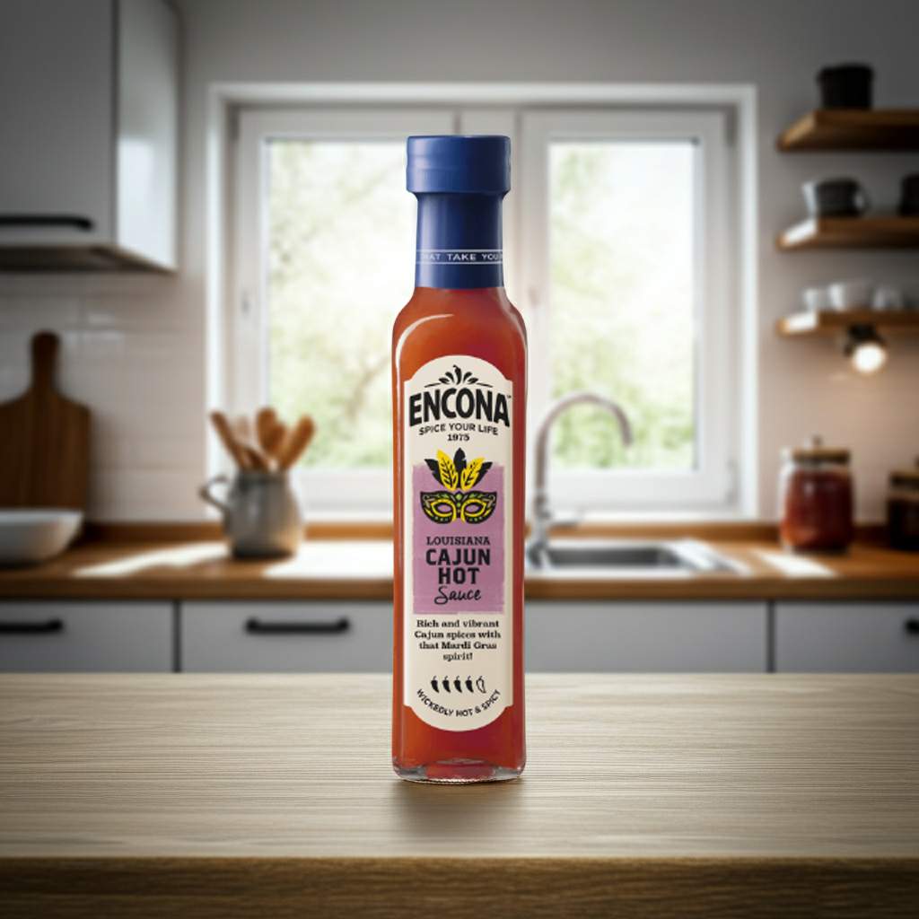 ENCONA LOUISIANA CAJUN HOT (Sos iute cajun)142 ml