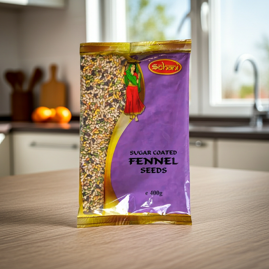 Schani Sugar Coated Fennel Seeds(SeminTe Fenicul Glauzarte) 100g