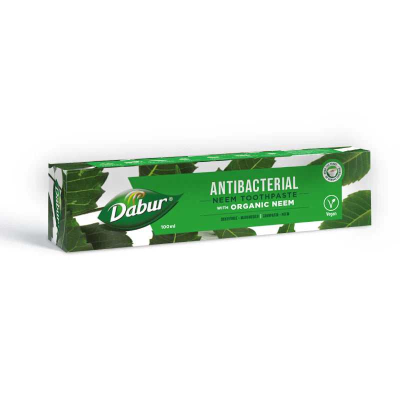 Dabur Antibacterial Neem Toothpaste (Pasta de dinti cu Neem) 100ml