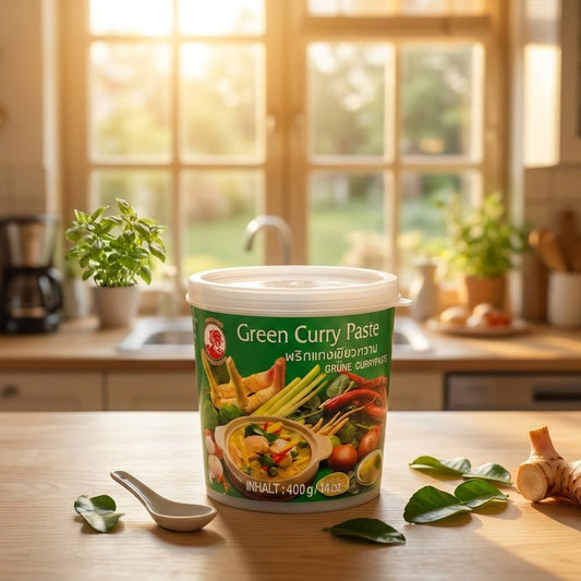 Cock Thai Green Curry Paste ( Pasta de curyy verde)400g