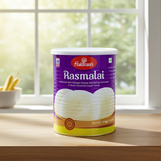 Haldiram's Rasmalai (Galuste de branza dulci) 1KG