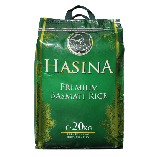 Hasina Premium Basmati Rice (Orez Basmati Premium) 20Kg