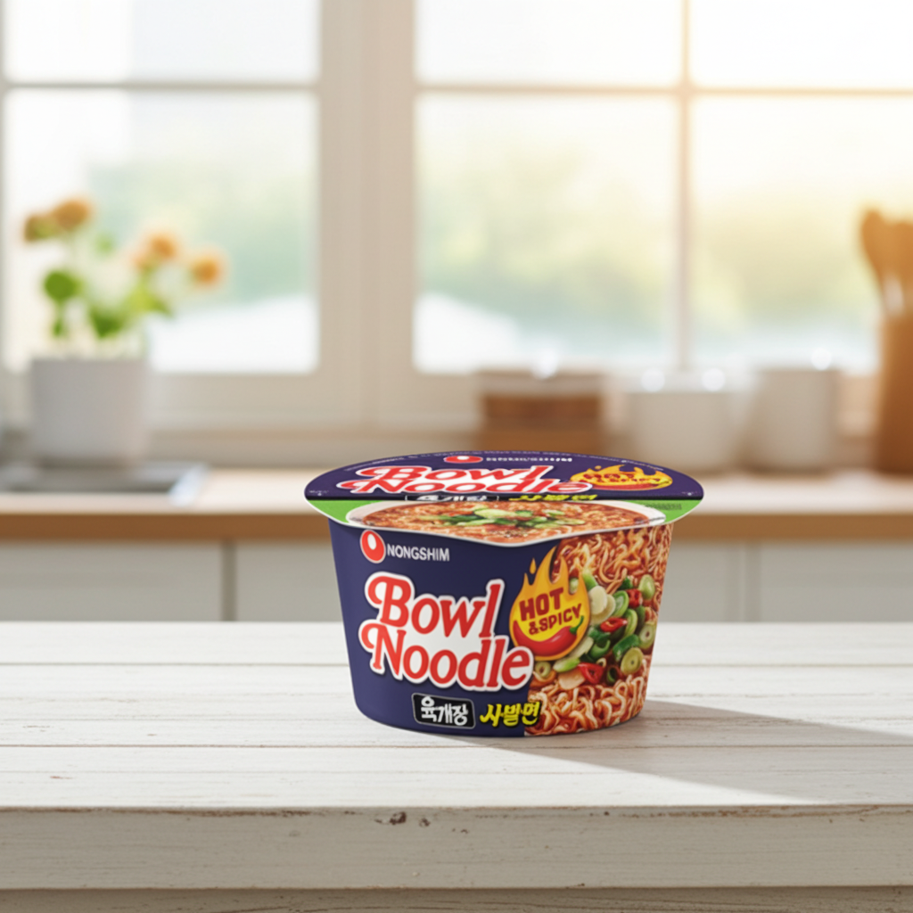 Nongshim Bowl Noodle hot spicy(Taietei instant) 100 g