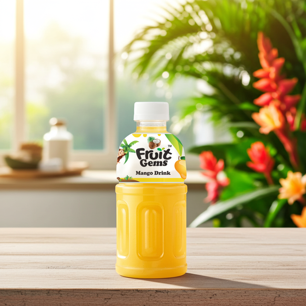 Fruit Gems Mango Drink (Suc de mango) 320ml
