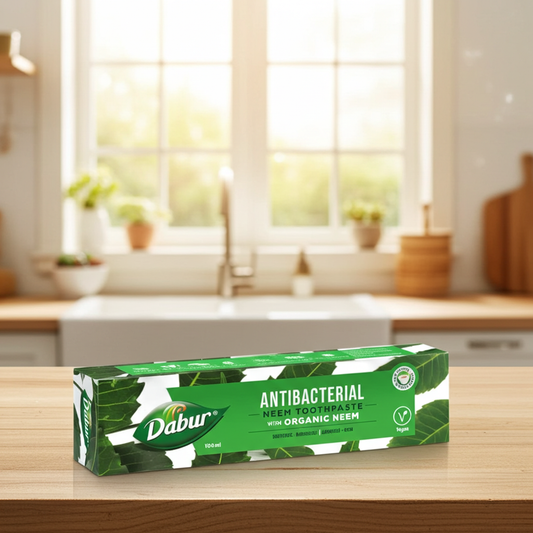 Dabur Antibacterial Neem Toothpaste (Pasta de dinti cu Neem) 100ml