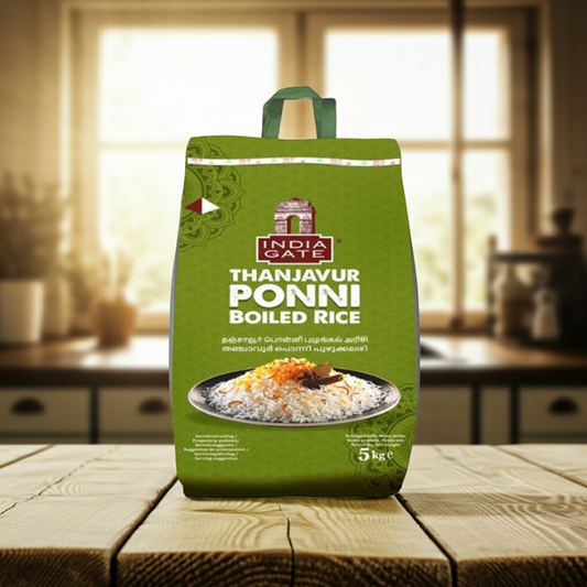 India Gate Ponni Rice(Orez Prefiert) 5 kg