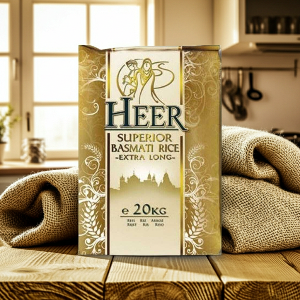 Heer Super Long Rice (Orez extra Long Basmati ) 20Kg