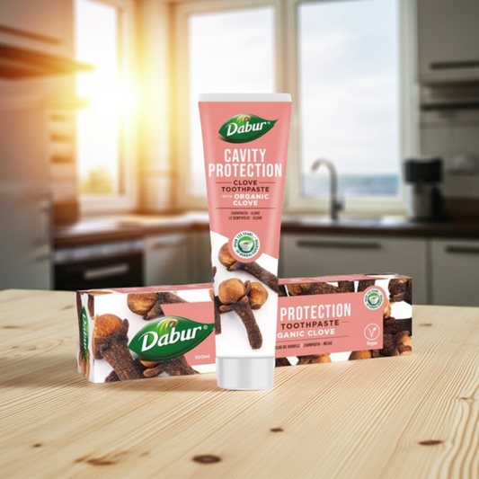 Dabur Herbal Clove toothpaste (Pasta de dinti cu cuisoare) 100ml