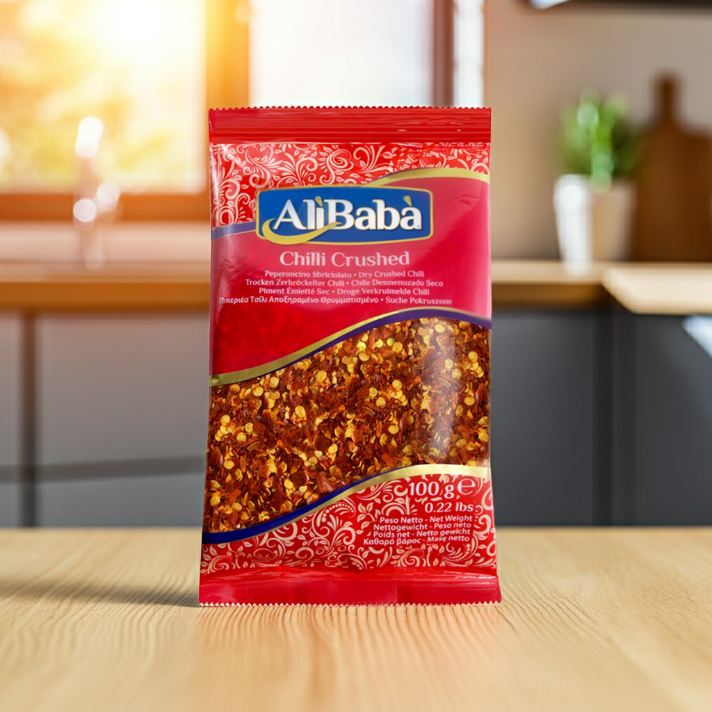 Ali Baba Crushed Chilli(Ardei Iute Zdrobit) 1000g