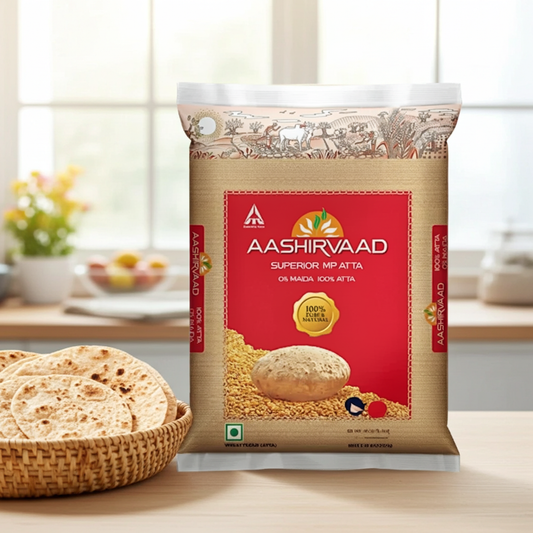Aashirvaad Atta Whole Wheat (Faina integrala)  2 Kg