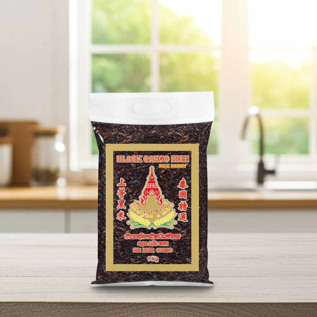 Royal Thai Black Cargo Rice (Orez integral negru)1KG