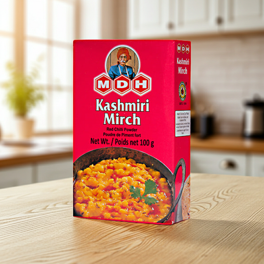 MDH Kashmiri Mirch ( Pudra de Chilli Iute)100G