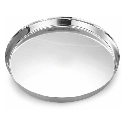 Stainless Steel Thali Plate (Farfurie din otel inoxidabil) 14”/35cm