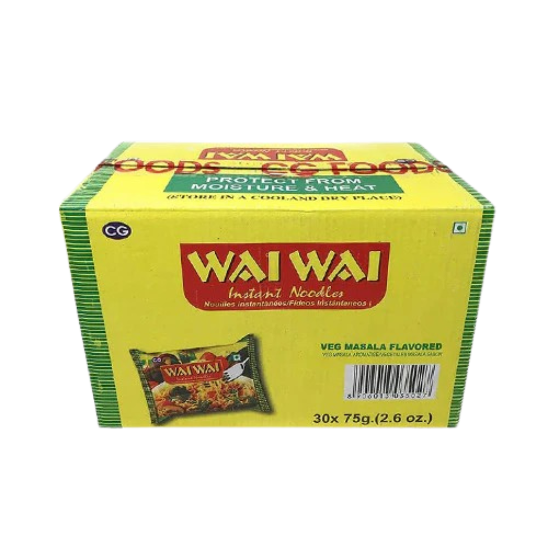 Wai Wai instant noodles with vegetables