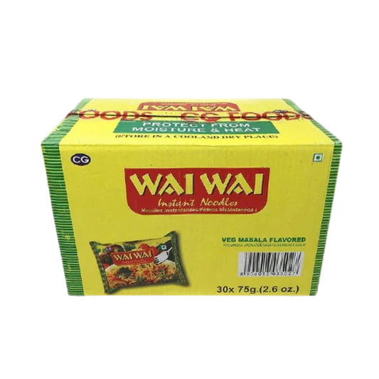 Wai Wai Instant Noodles Veg (Noodles instant legume) 30buc
