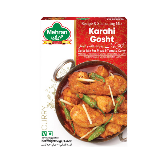 Mehran Karahi Gosht Masala (Mix Condimente pentru carne si Curry) 100g