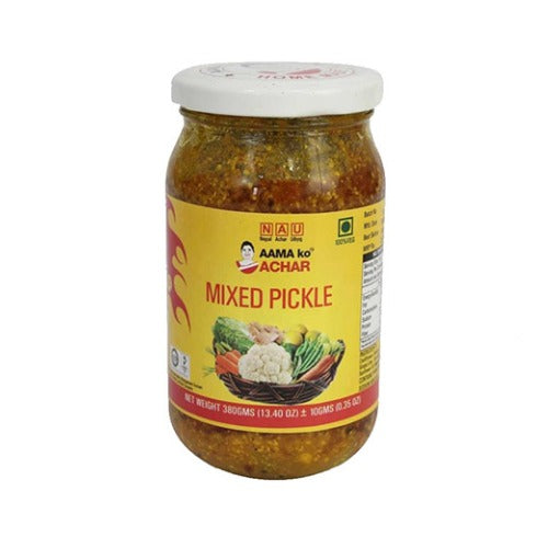Aama Achar Mixed Pickle (Legume murate condimentate) 380g
