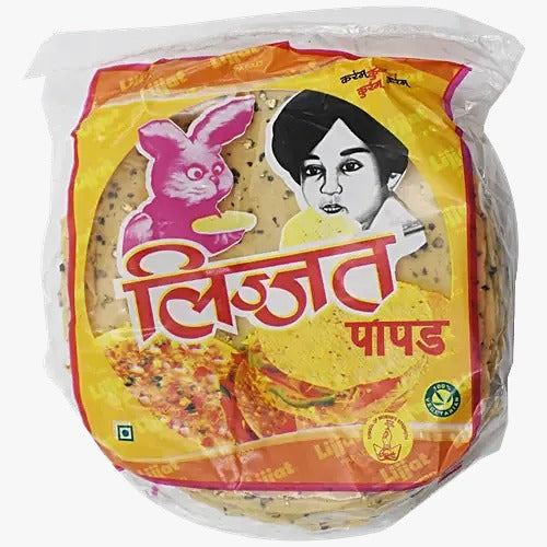 Lijjat Papad Punjabi Masala (Pappadums cu condimente)