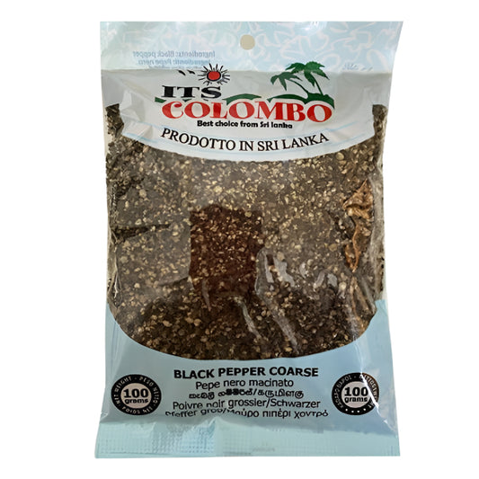 ITS Colombo Black Pepper Coarse(Piper Negru Zdrobit) 100g