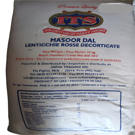 ITS Massor Dal (Linte Rosie) 25 kg
