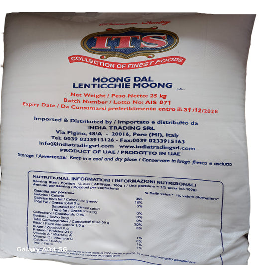ITS Moong Dal(Linte Galbena) 25 kg