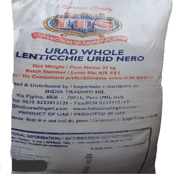ITS Urad Whole(Linte Neagra Intreaga)  25 kg