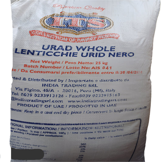 ITS Urad Whole(Linte Neagra Intreaga)  25 kg