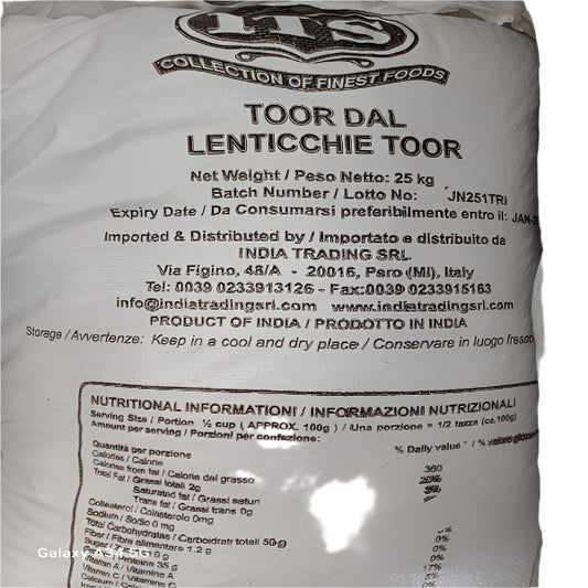 ITS Toor Dal(Linte) 25 kg