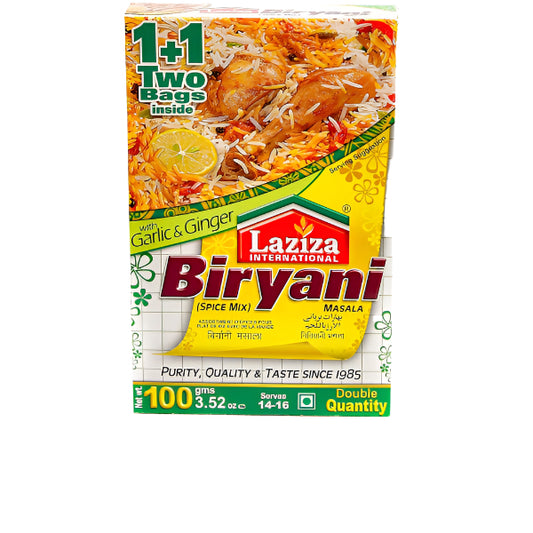 LAZIZA Biryani Masala(Condiment pentru Orez cu Carne) 100g