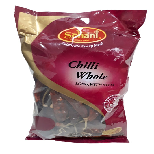 Schani Chilli Whole (Ardei Rosu Intreg cu Coada) 100g