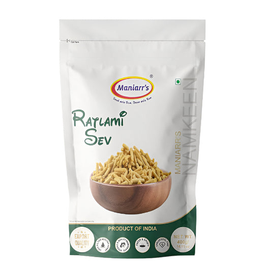 Maniarrs Ratlami Sev(Snack Picant) 400g
