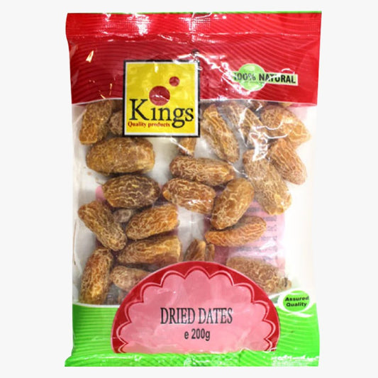 Kings Dried Dates(Curmale Uscate) 200g