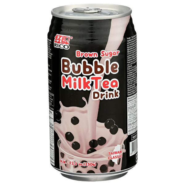RICO Bubble Milk Tea Drink Brown Sugar(Bautura cu perle tapioca) 35ml