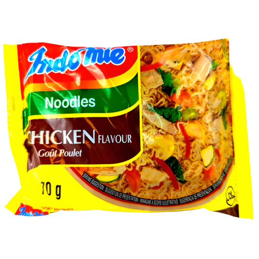 INDOMIE Instant Noodles Chicken(Taietei Instant cu Pui) 70g