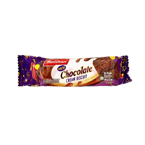 Maliban Chocolate Crem(Biscuiti cu crema de Ciocolata) 100g