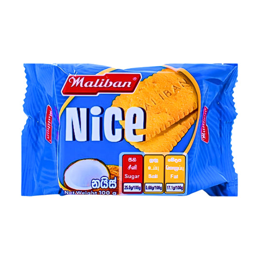 Maliban Nice Coconut(Biscuiti cu Cocos) 100G