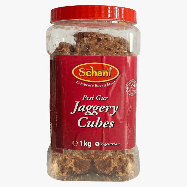 Schani Jaggery Cube(Cuburi de Zahar Din Trestie) 1kg