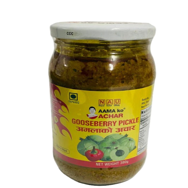 Aama Ko Achar Gooseberry Pickle(Muraturi De Agrise) 380G