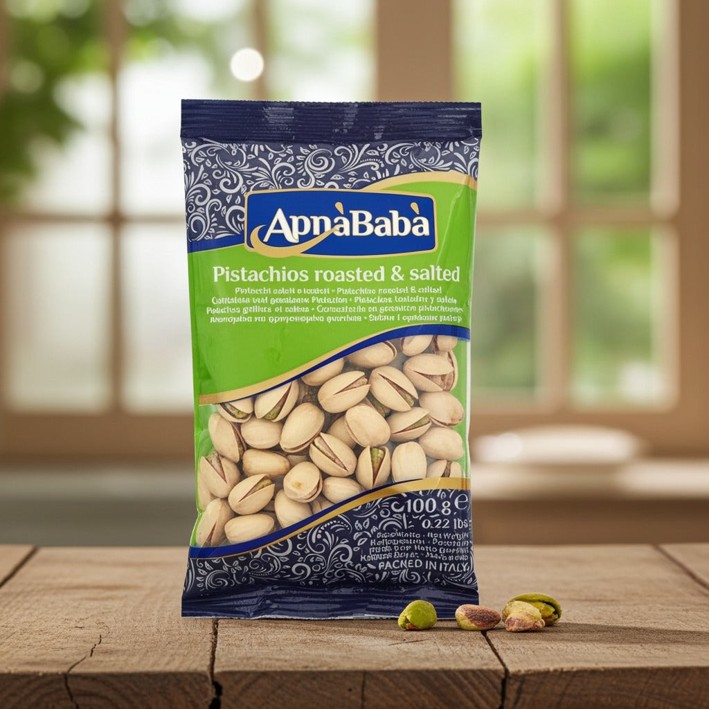 Apna Baba Roasted pistachio 100g (fistic)