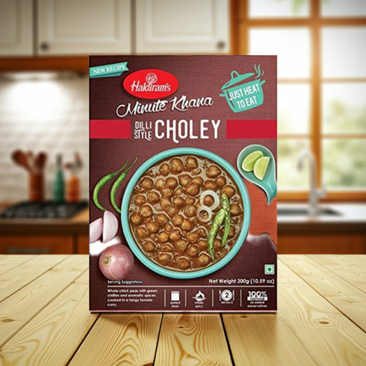 Haldiram  Dilli Style Cholley(Mancare de Naut-Vegan)300g