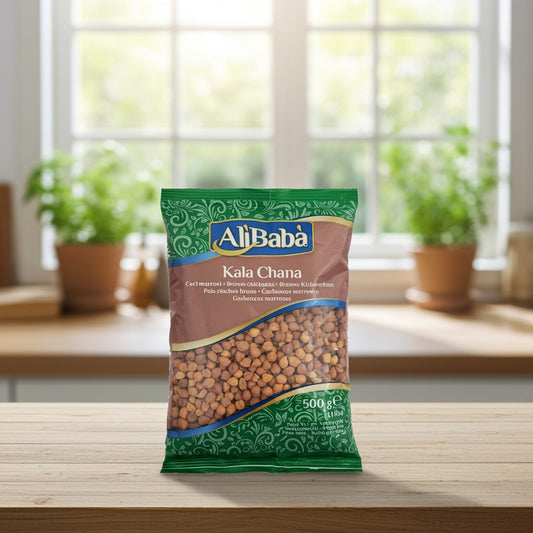 Ali Baba Kala Chana(Naut Brun) 500g